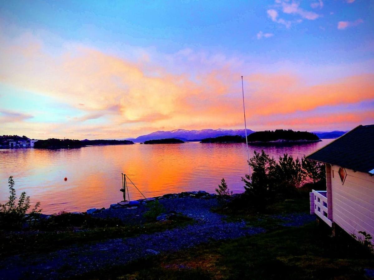 Sponavik Camping Hotel Stord Exterior foto